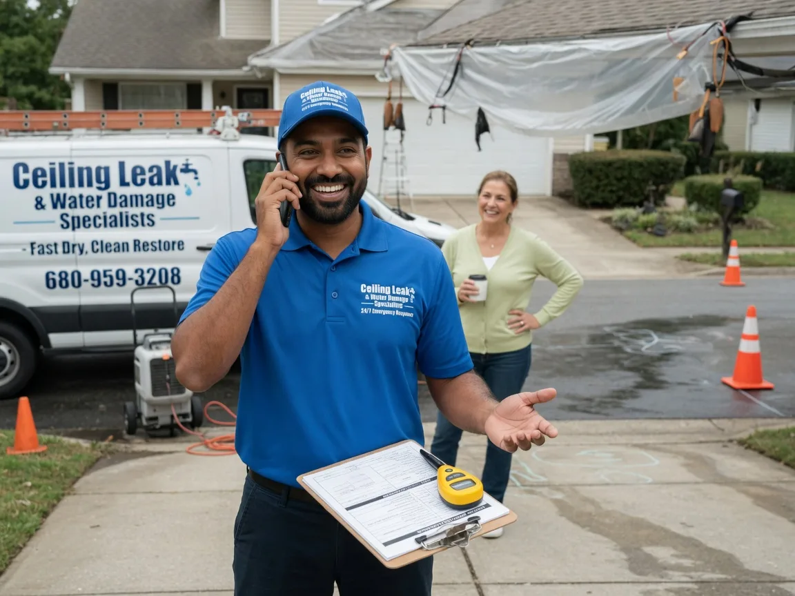Ceiling Leak Cleanup Mobridge, SD FAQs
